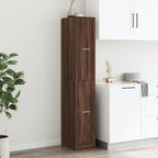 vidaXL Apothekerschrank Eichen-Optik 30x41x174,5 cm Holzwerkstoff