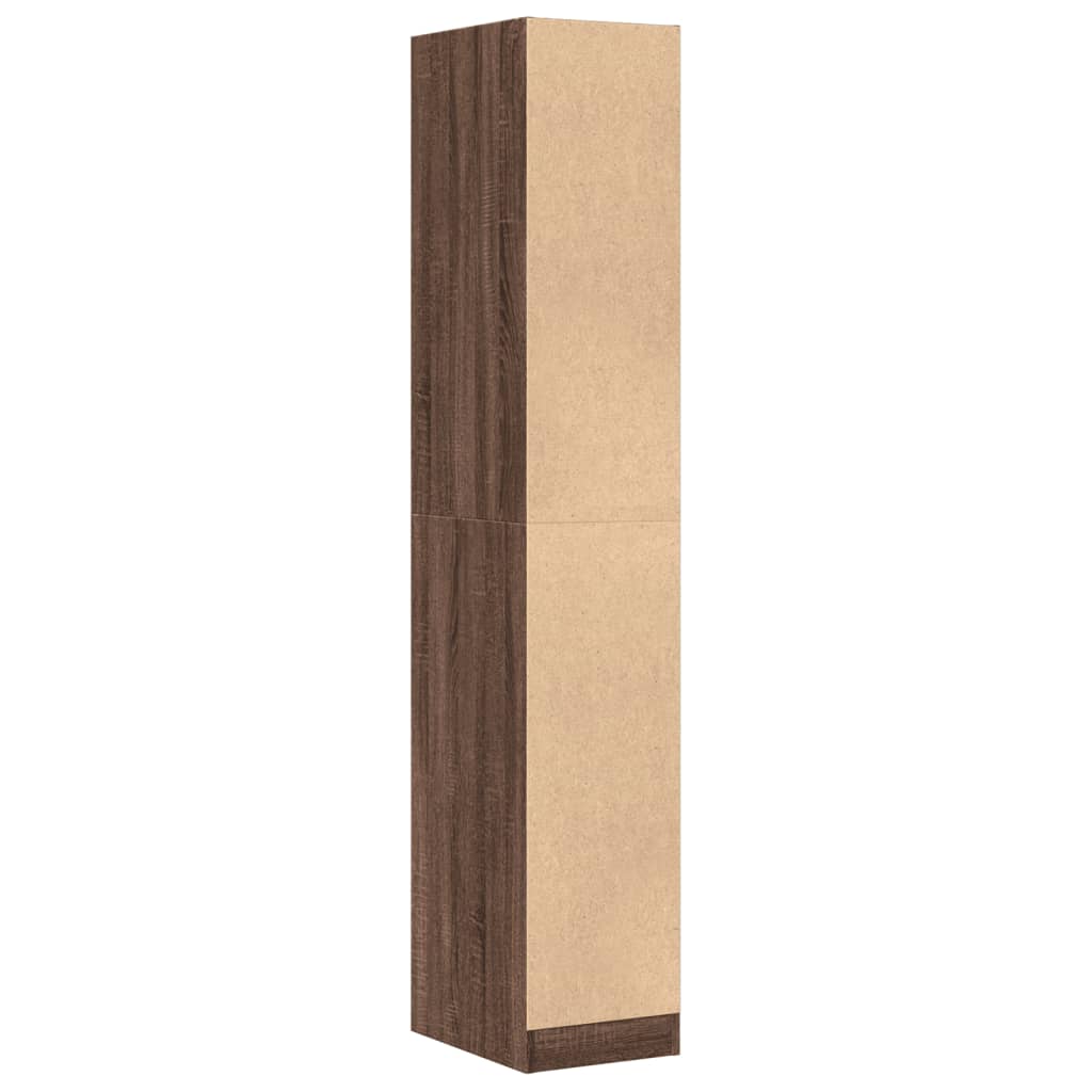 vidaXL Apothekerschrank Eichen-Optik 30x41x174,5 cm Holzwerkstoff