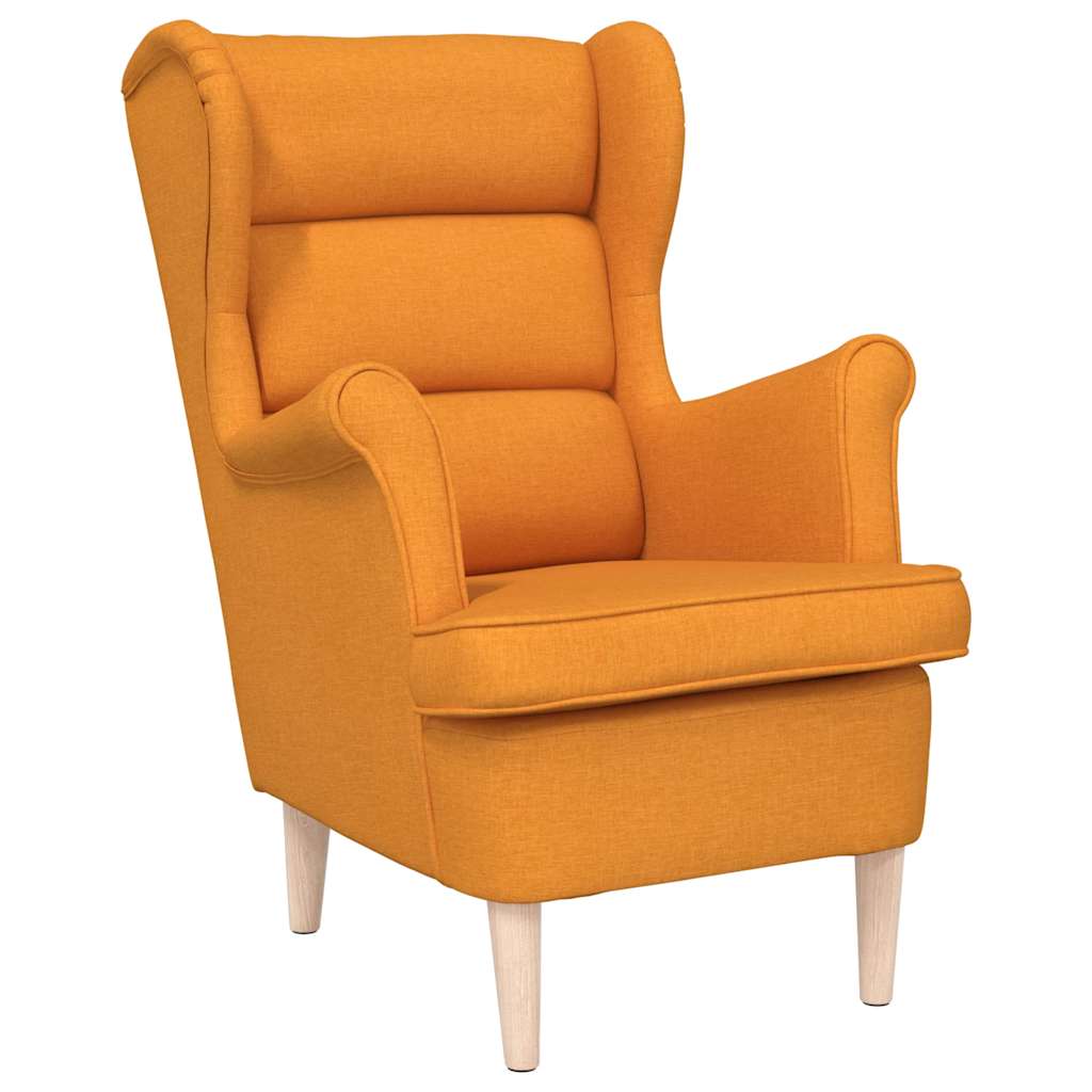 vidaXL Sessel Dunkelgelb 74x84x100 cm Stoff
