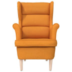 vidaXL Sessel Dunkelgelb 74x84x100 cm Stoff