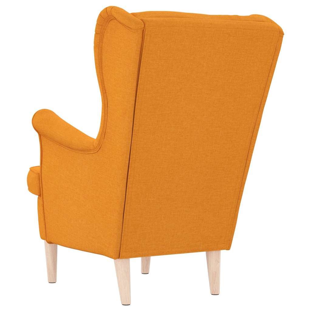 vidaXL Sessel Dunkelgelb 74x84x100 cm Stoff