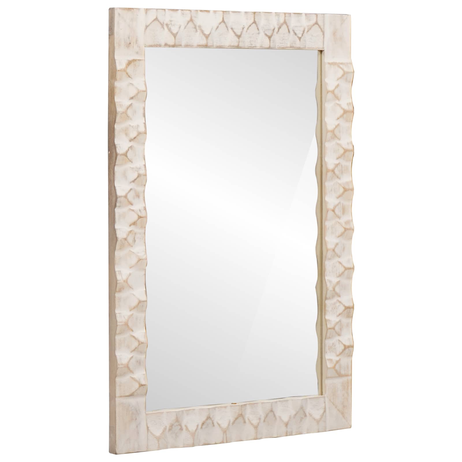 vidaXL Badezimmer Sets mit Regal 4 pcs Weiße gewaschene Oberfläche