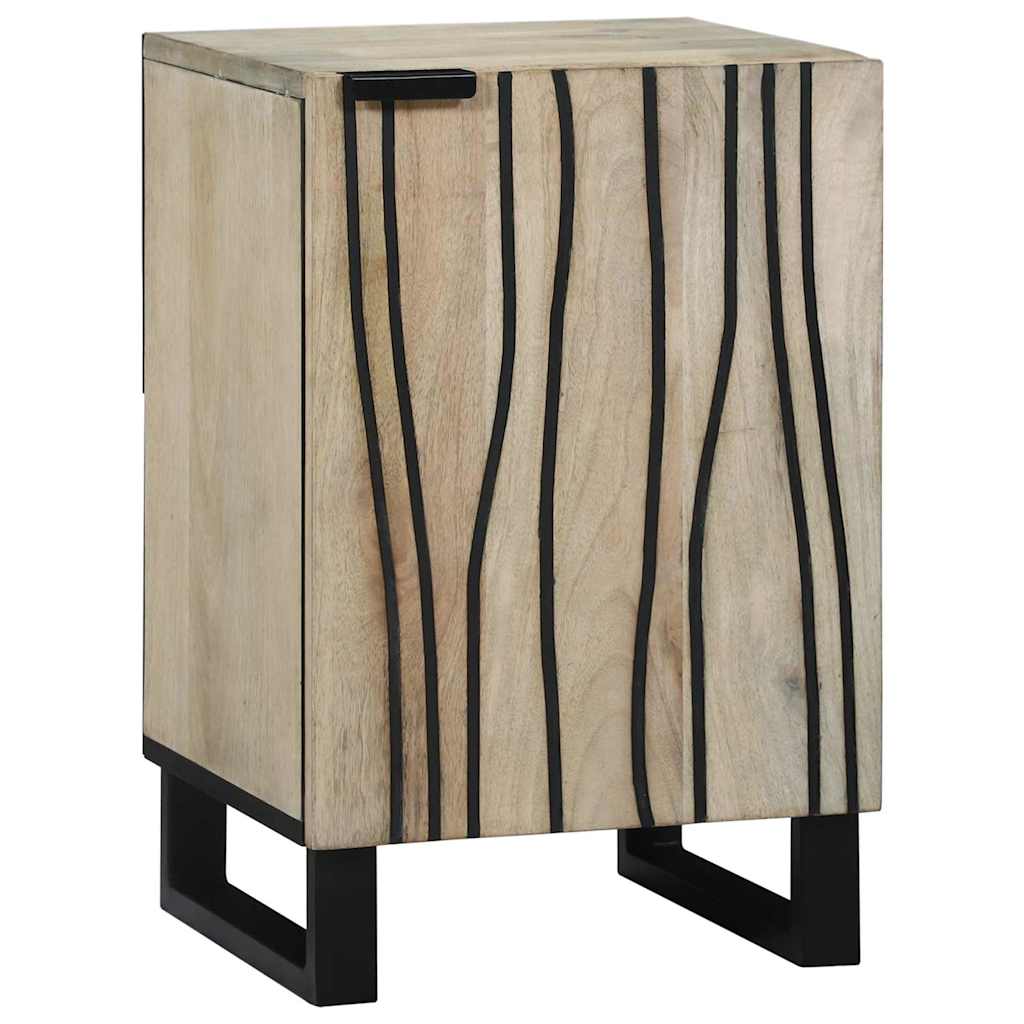 vidaXL Badezimmermöbel-Set mit Regal 4 pcs Walnussbraun Holzwerkstoff