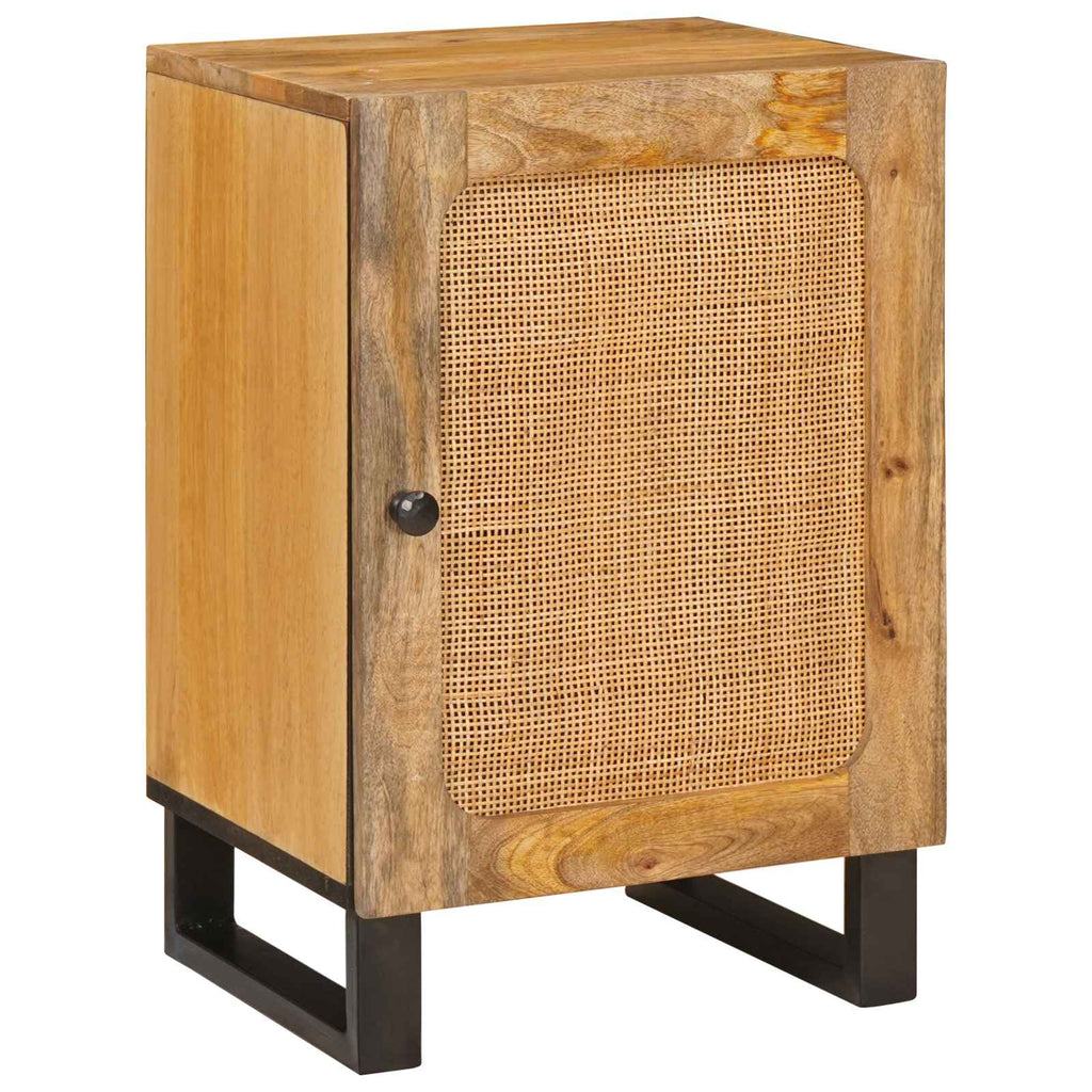 vidaXL Badezimmer Sets mit Schubladen mit Regal Natur Massivholz Mango