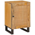 vidaXL Badezimmer Sets mit Schubladen mit Regal Natur Massivholz Mango