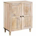 vidaXL Sideboard 3 pcs Weiß 180 x 33,5 x 75 cm massives Mangoholz