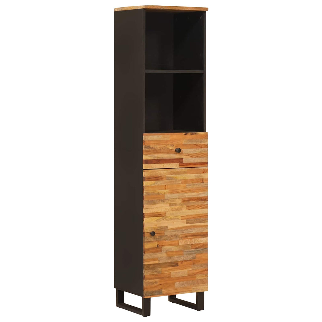 vidaXL Badezimmer Sets mit Schubladen 5 pcs Natur Massivholz Mango