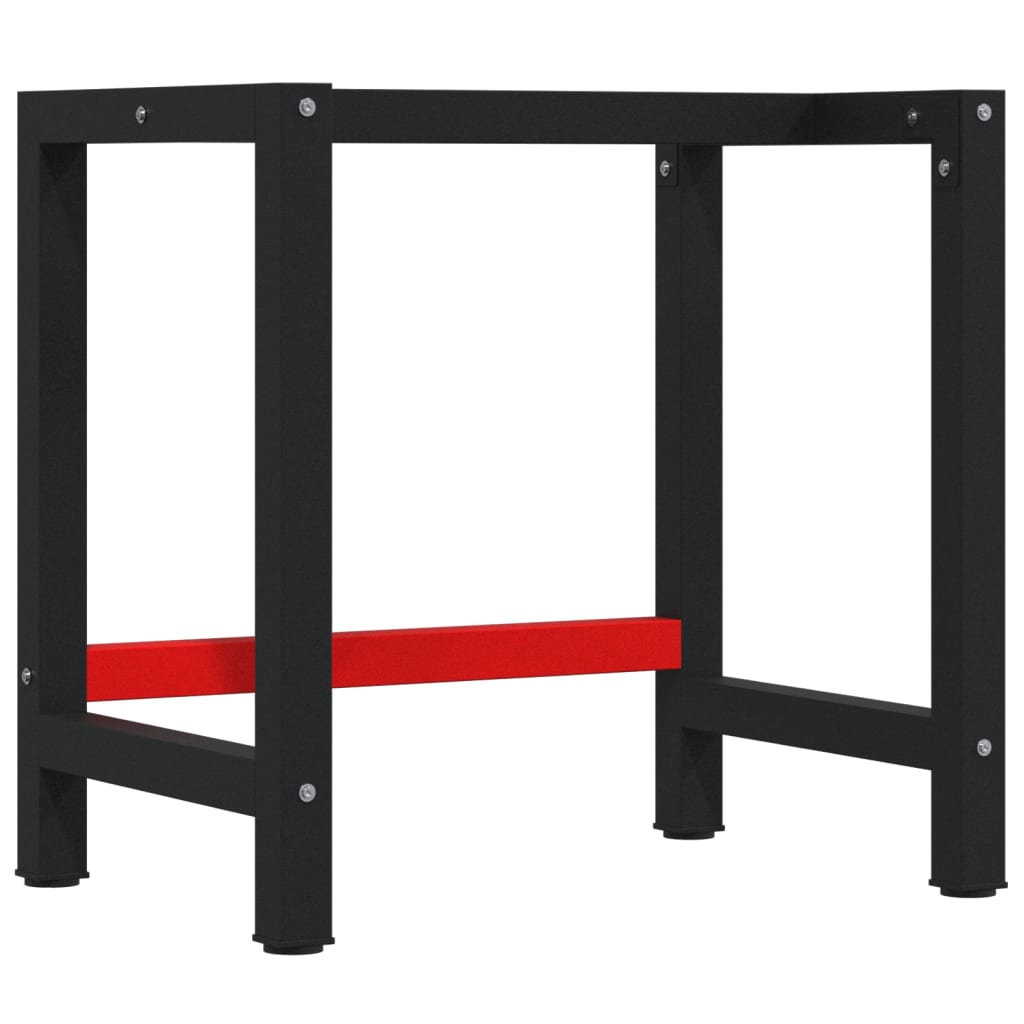 vidaXL Werkbank 100x60x83 cm Massivholz Akazie Rechteckig