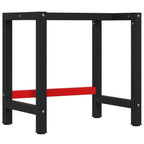 vidaXL Werkbank 100x60x83 cm Massivholz Akazie Rechteckig