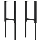 vidaXL Werkbank 100x60x(71,5-98) cm Massivholz Eiche Rechteckig