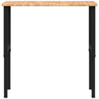vidaXL Werkbank Hellbraun 100x60x(71,5-98) cm Massivholz Eiche