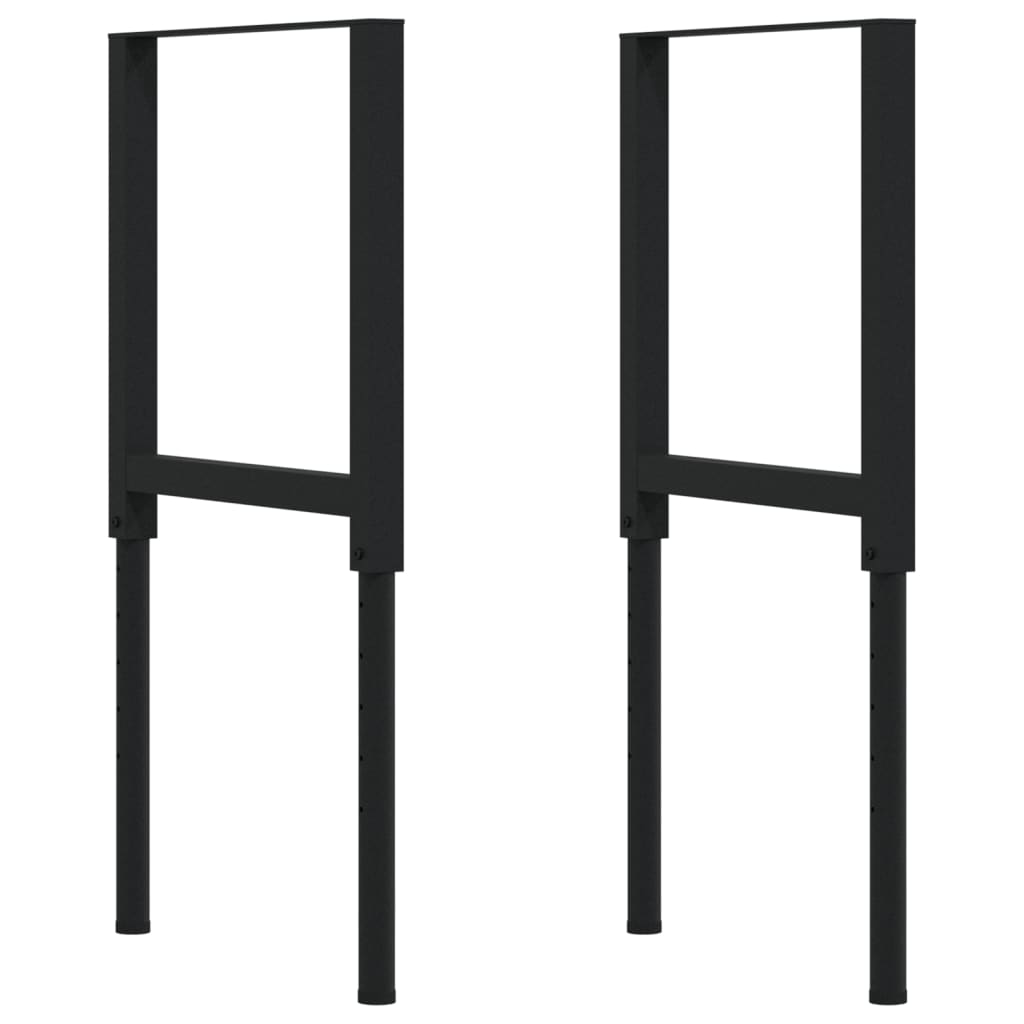 vidaXL Werkbank Hellbraun 100x60x(71,5-98) cm Massivholz Eiche