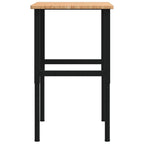 vidaXL Werkbank Hellbraun 100x60x(71,5-98) cm Massivholz Eiche