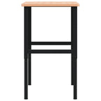 vidaXL Werkbank 100x60x(71,5-98) cm Massivholz Buche Rechteckig