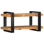 vidaXL Wandregal 70x33x35 cm Massivholz Akazie
