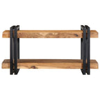 vidaXL Wandregal 70x33x35 cm Massivholz Akazie