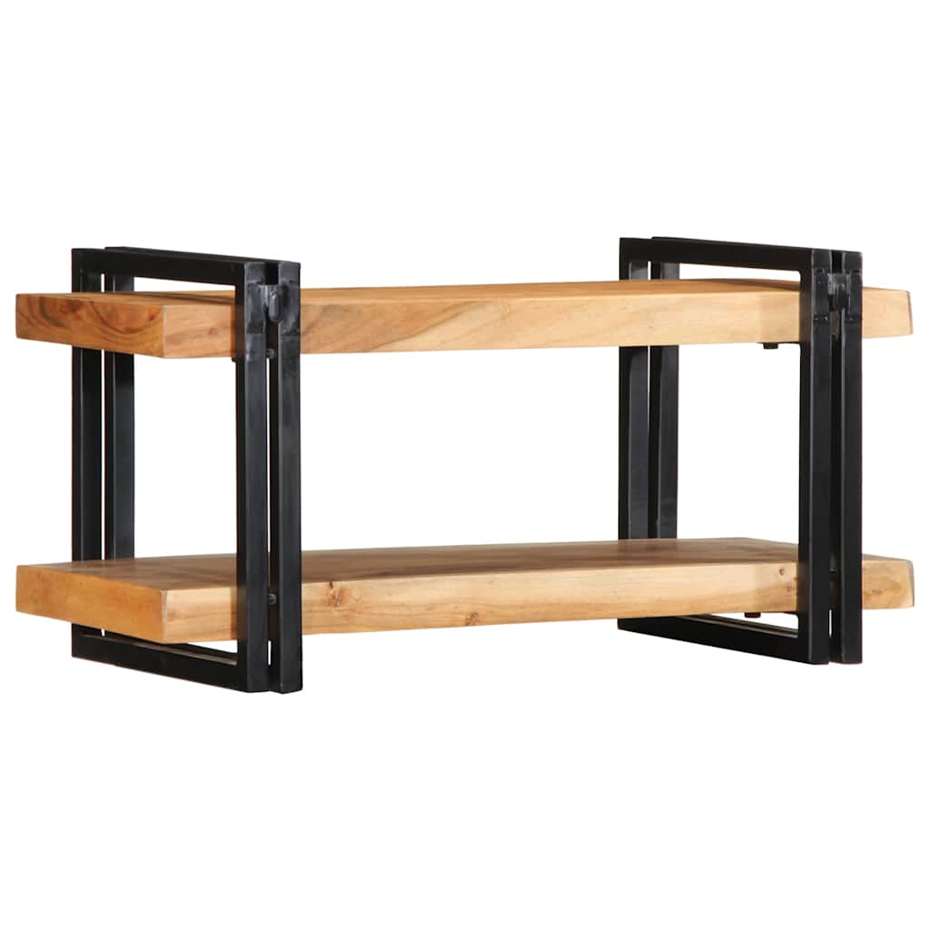 vidaXL Wandregal 70x33x35 cm Massivholz Akazie
