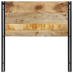 vidaXL Kopfteil 100 cm Massivholz Mango und Eisen