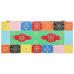 vidaXL Konsolentisch mit Schubladen Mehrfarbig 80 x 35 x 76 cm