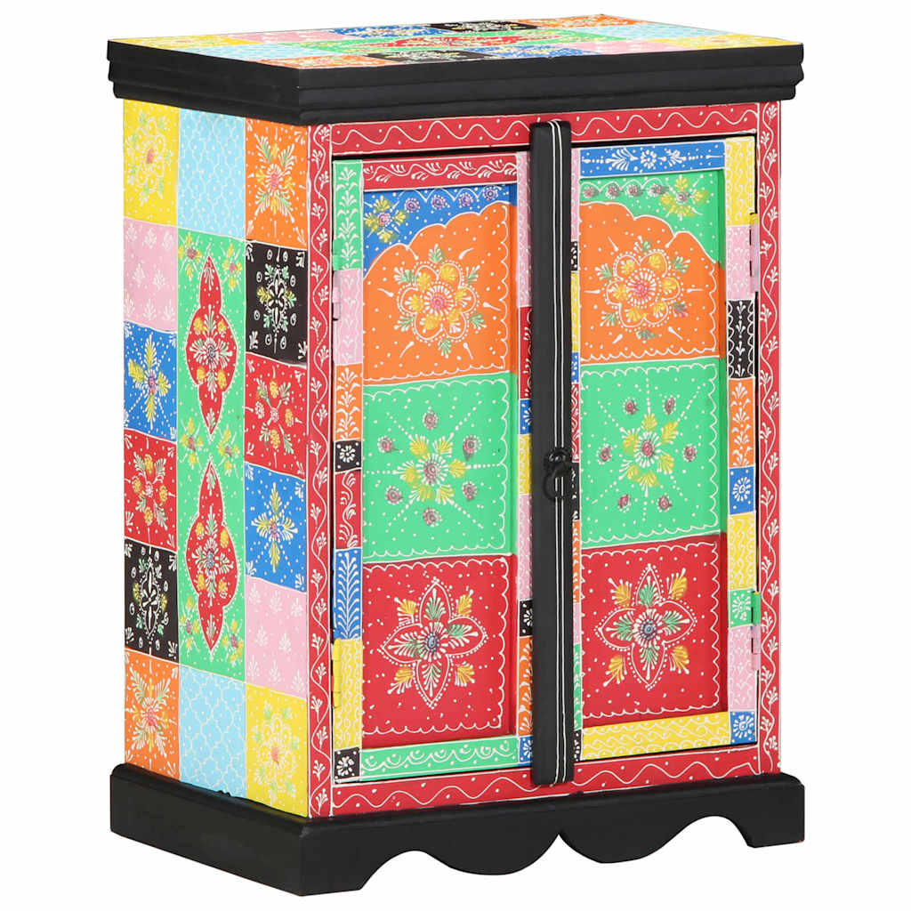 vidaXL Konsolentisch mit Regal mit Speicher Mehrfarbig 50 x 30 x 70 cm