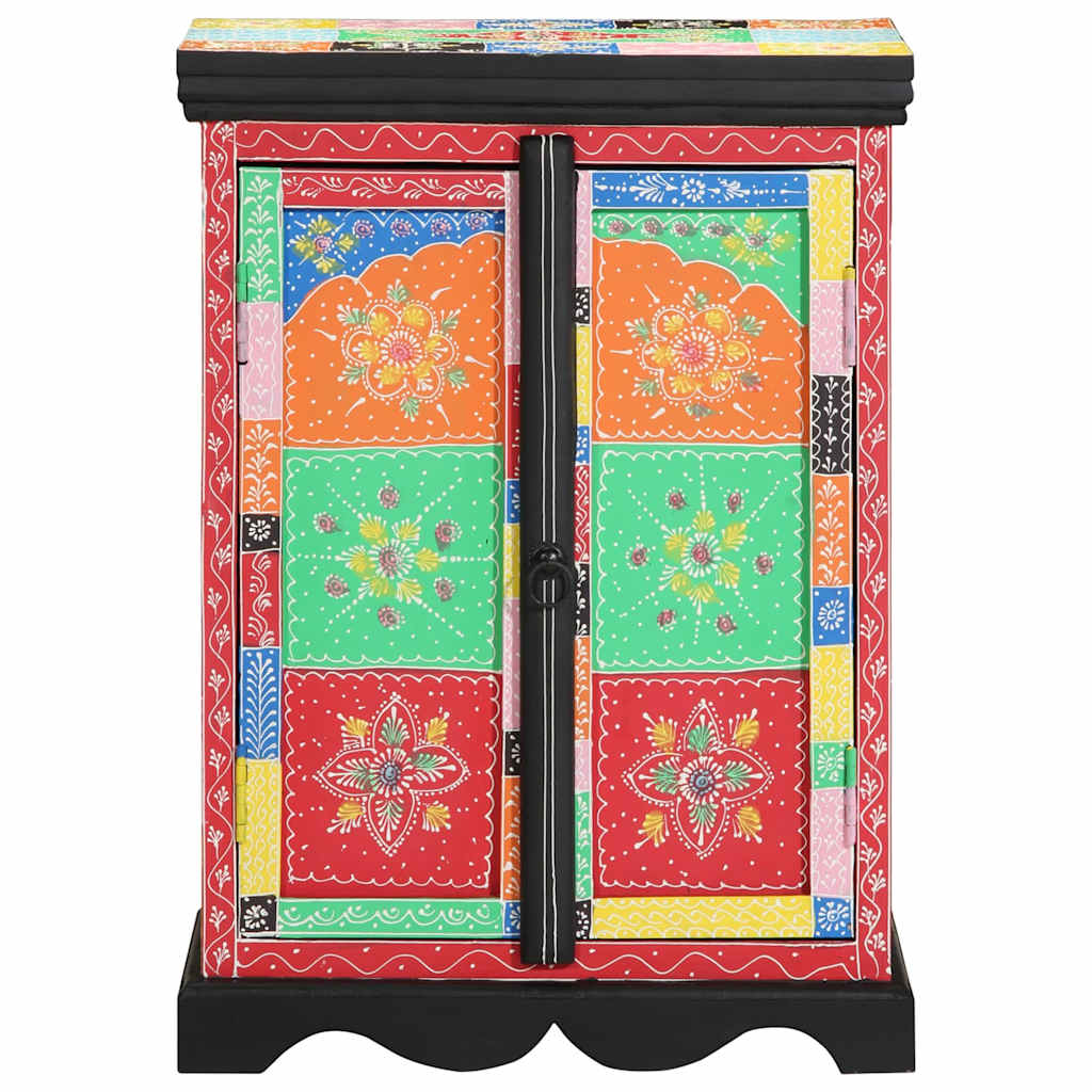 vidaXL Konsolentisch mit Regal mit Speicher Mehrfarbig 50 x 30 x 70 cm