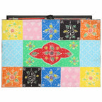 vidaXL Konsolentisch mit Regal mit Speicher Mehrfarbig 50 x 30 x 70 cm