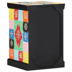 vidaXL Schubladenschrank Mehrfarbig 40 x 40 x 60 cm Massivholz Mango
