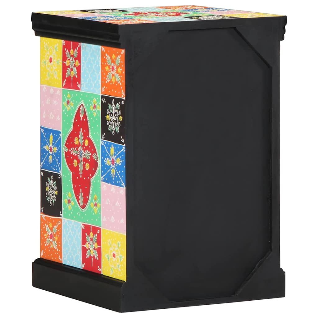 vidaXL Schubladenschrank Mehrfarbig 40 x 40 x 60 cm Massivholz Mango