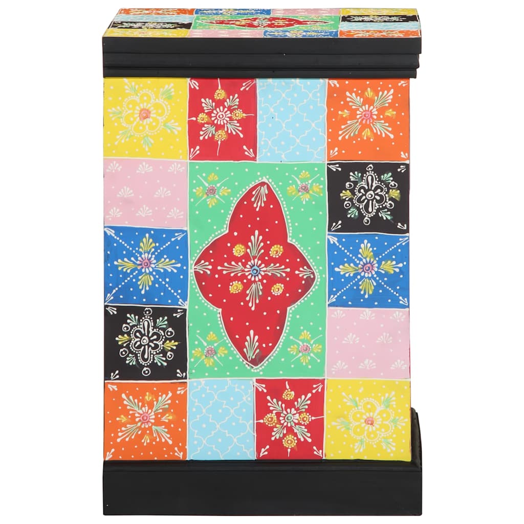 vidaXL Schubladenschrank Mehrfarbig 40 x 40 x 60 cm Massivholz Mango