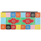 vidaXL TV-Schränk Mehrfarbig 80 x 35 x 50 cm Massivholz Mango
