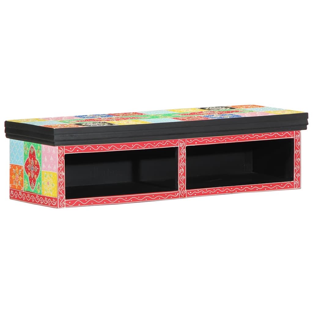 vidaXL TV-Schränk mit Regal Mehrfarbig 80 x 30 x 22 cm Holzwerkstoff