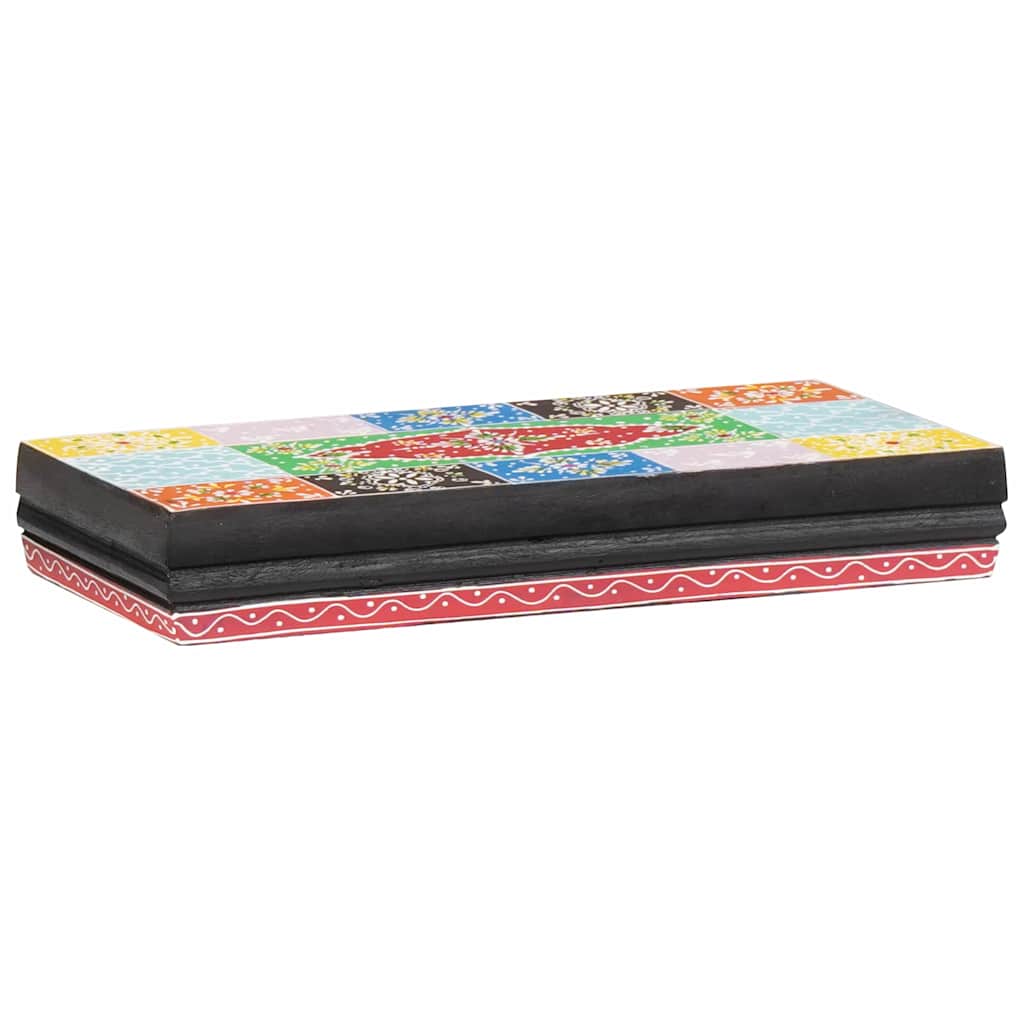 vidaXL Wandregale Mehrfarbig 40 x 20 x 6 cm Massivholz Mango