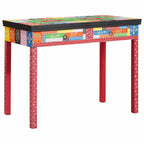 vidaXL Schreibtisch mit Schubladen Mehrfarbig 100 x 50 x 77 cm