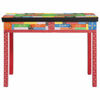 vidaXL Schreibtisch mit Schubladen Mehrfarbig 100 x 50 x 77 cm