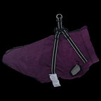 vidaXL Hundemantel mit Geschirr Wasserdicht Reflektierend Lila L48