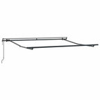 vidaXL Markise Automatisch Anthrazit und Weiß 300x250 cm