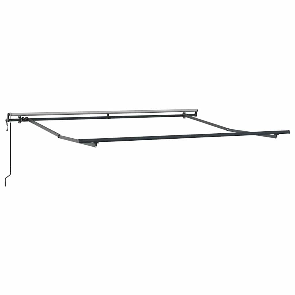 vidaXL Markise Automatisch Anthrazit und Weiß 300x250 cm