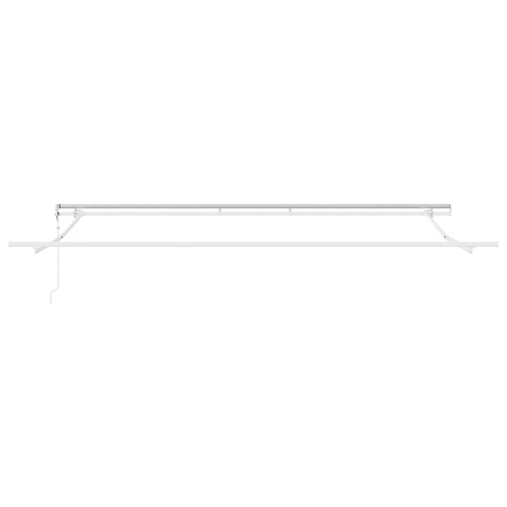 vidaXL Markise Automatisch Anthrazit & Weiß 450x300 cm