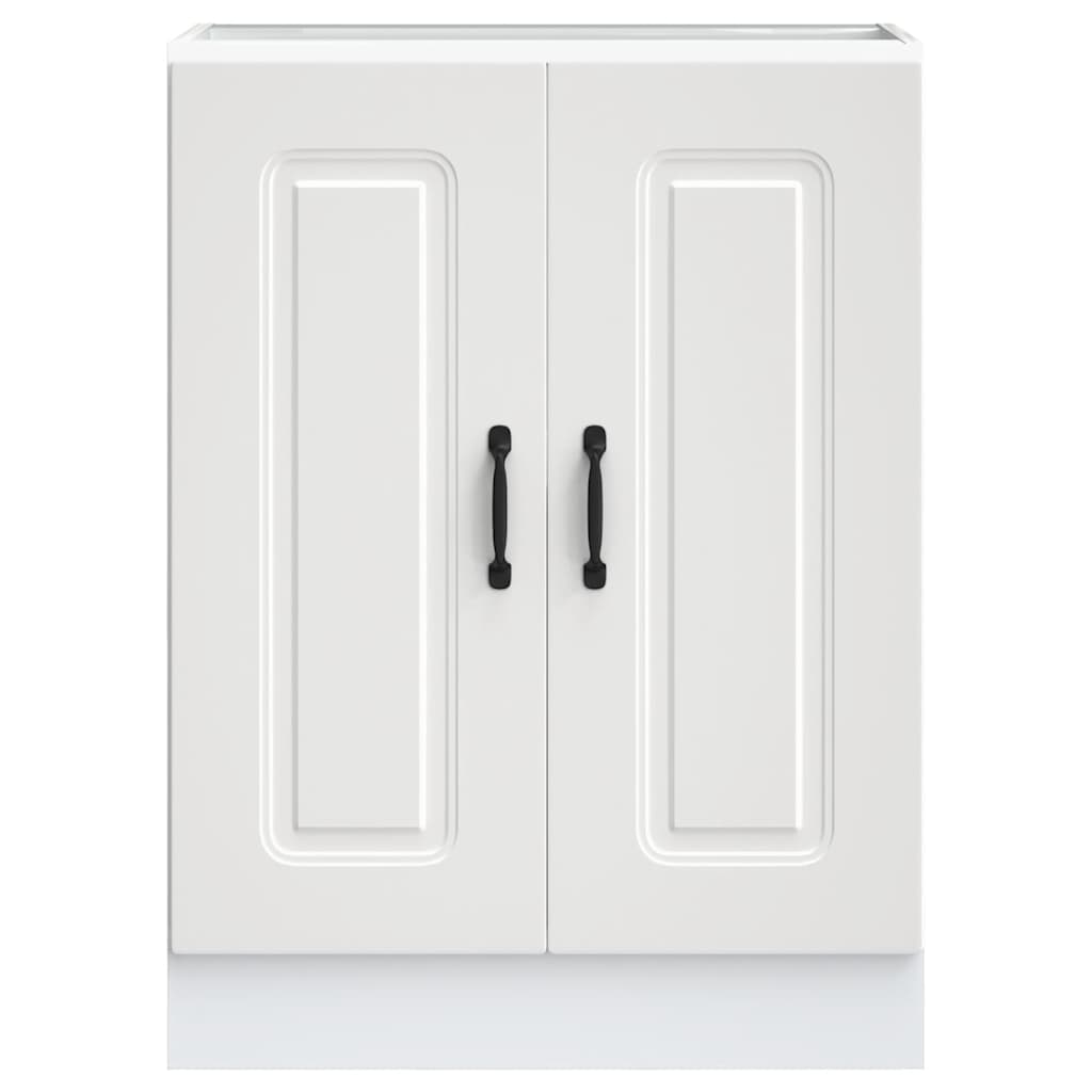 vidaXL Spülenunterschrank Kalmar Weiß 60x46x81,5 cm Holzwerkstoff
