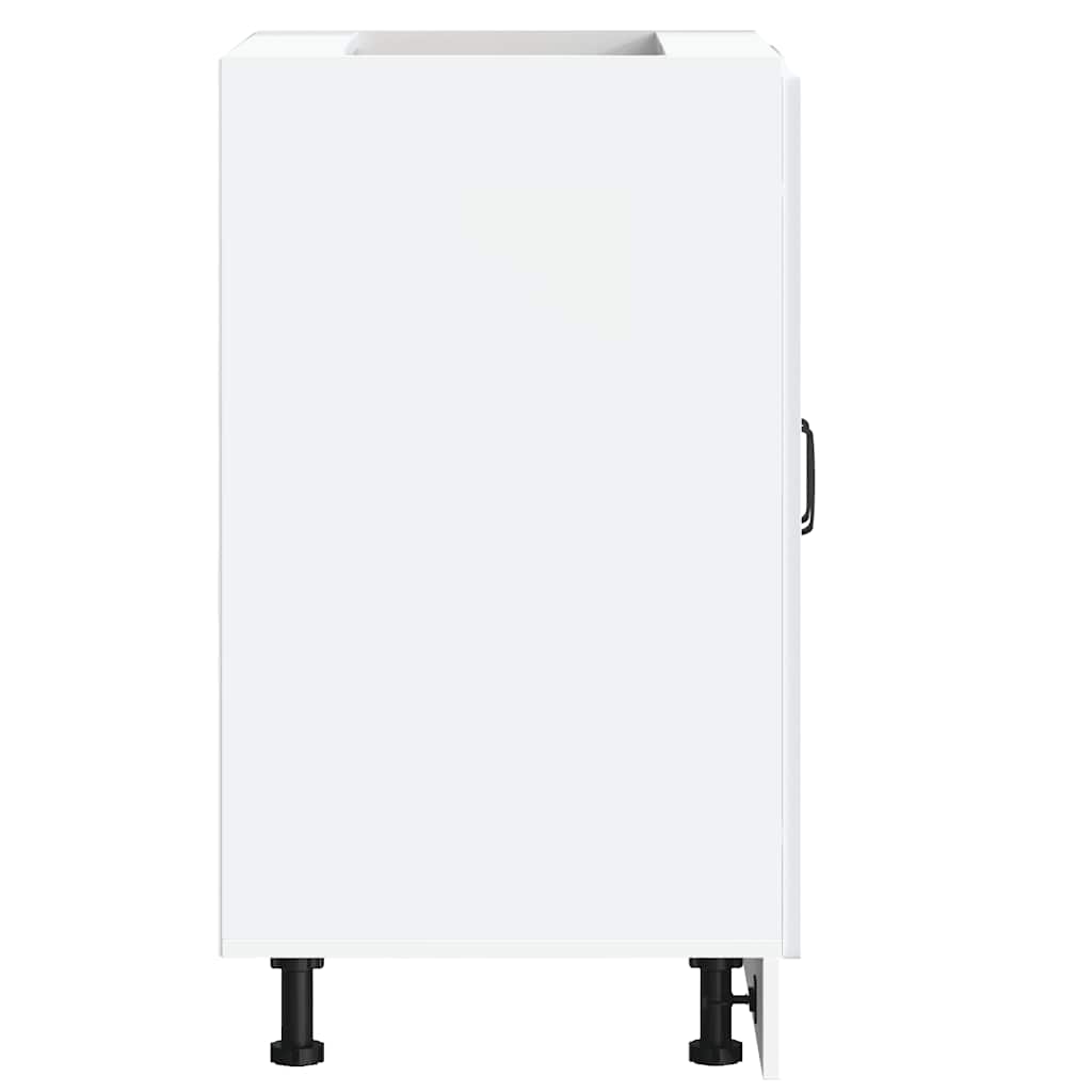 vidaXL Spülenunterschrank Kalmar Weiß 60x46x81,5 cm Holzwerkstoff