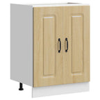 vidaXL Spülenunterschrank Kalmar Sonoma-Eiche 60x46x81,5 cm