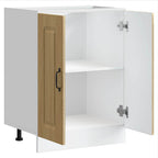 vidaXL Spülenunterschrank Kalmar Sonoma-Eiche 60x46x81,5 cm