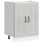 vidaXL Spülenunterschrank Kalmar Betongrau 60x46x81,5 cm Holzwerkstoff