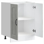 vidaXL Spülenunterschrank Kalmar Betongrau 60x46x81,5 cm Holzwerkstoff