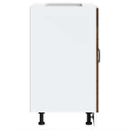 vidaXL Spülenunterschrank Kalmar Räuchereiche 60x46x81,5 cm
