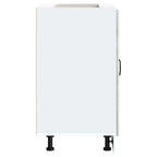 vidaXL Spülenunterschrank Kalmar Grau Sonoma 60x46x81,5 cm