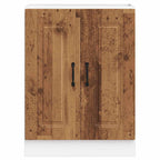 vidaXL Spülenunterschrank Kalmar Altholz-Optik 60x46x81,5 cm