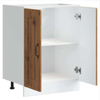 vidaXL Spülenunterschrank Kalmar Altholz-Optik 60x46x81,5 cm