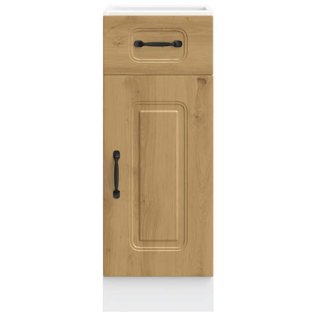 vidaXL Küchenunterschrank Kalmar Artisan-Eiche Holzwerkstoff