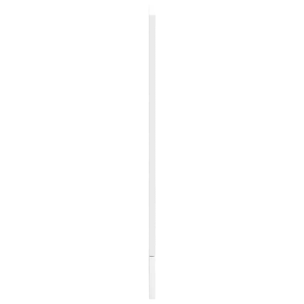 vidaXL Geschirrspülerblende Kalmar Hochglanz-Weiß 45x1,5x57 cm